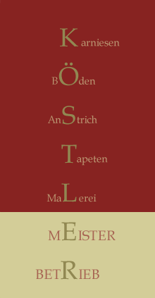 Maler- und Bodenlegerarbeiten in 1200 Wien | Malermeister-Betrieb